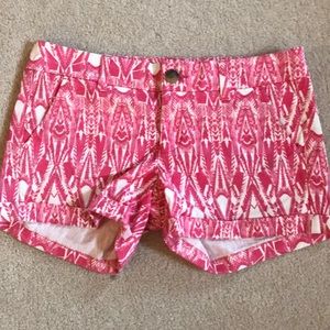 Pink Pattern Shorts